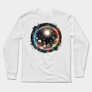 Floral Cosmos Long Sleeve T-Shirt